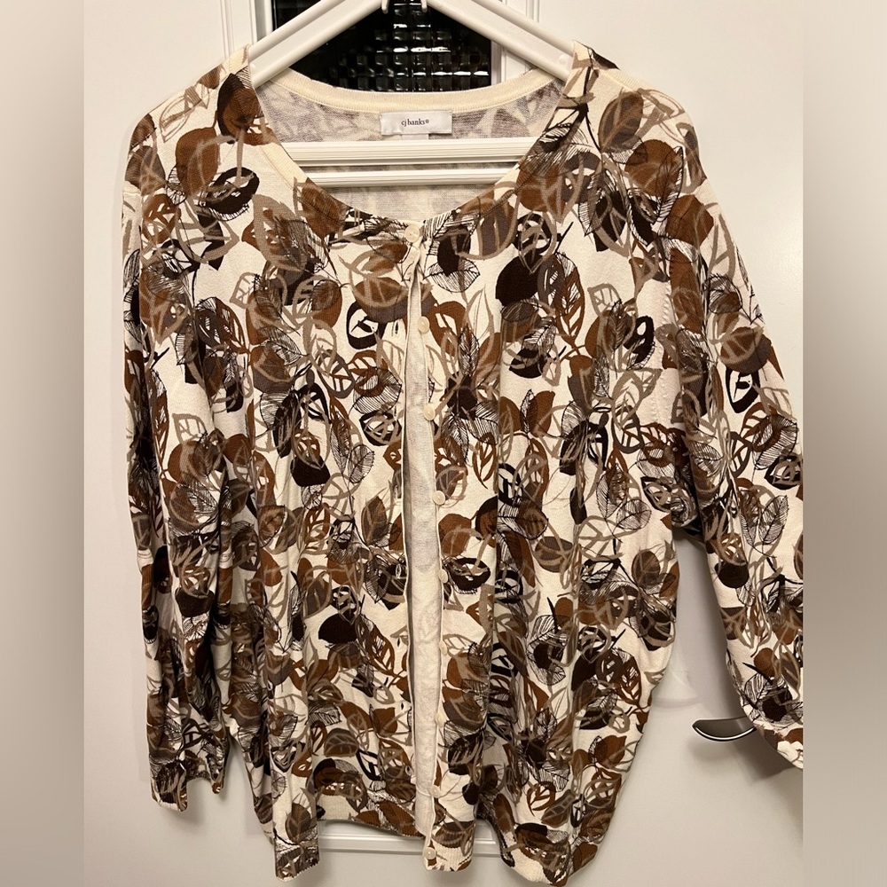 CJ Banks Lightweight cardigan.